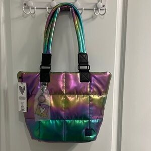 IHKWIP The Checkmate Shoulder Tote